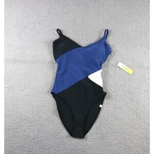 New SummerSalt Swimsuit 4 Marina Blue Navy White Colorblock One Piece